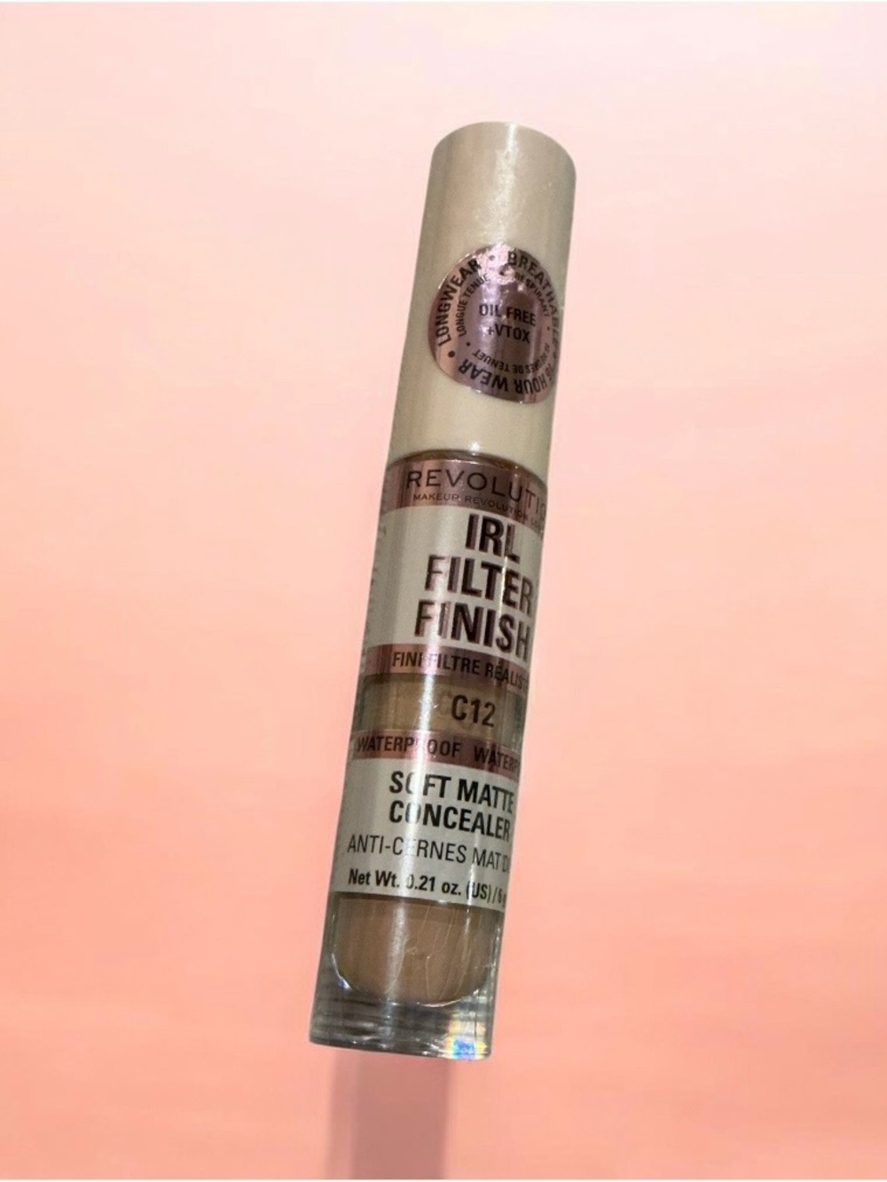 Buy one get one 50% off Revolution IRL Filter Finish Soft Matte Concealer C12